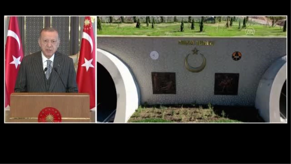 Cumhurbaşkanı Erdoğan: "Biz kendimizle birlikte kalbi ve gözü bize yönelmiş tüm dostlarımız ve mağdurlar için büyük ve güçlü Türkiye\'yi inşa etmenin...