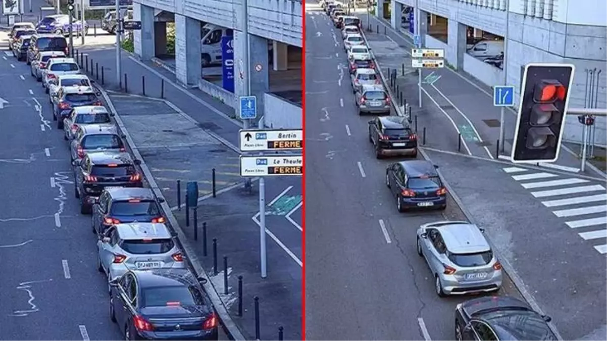 Fransa\'da akaryakıt kaosu! Deposu bitmeyene verilmiyor