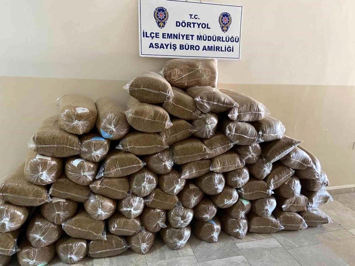 Hatay 3. sayfa haberi: Hatay\'da 270 kilo kaçak tütün ele geçirildi