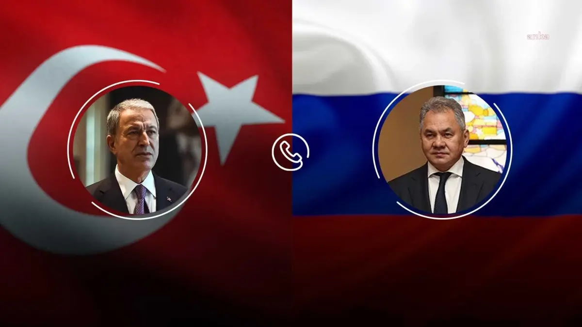 Hulusi Akar, Rus Mevkidaşı Sergey Şoygu ile Telefonda Görüştü