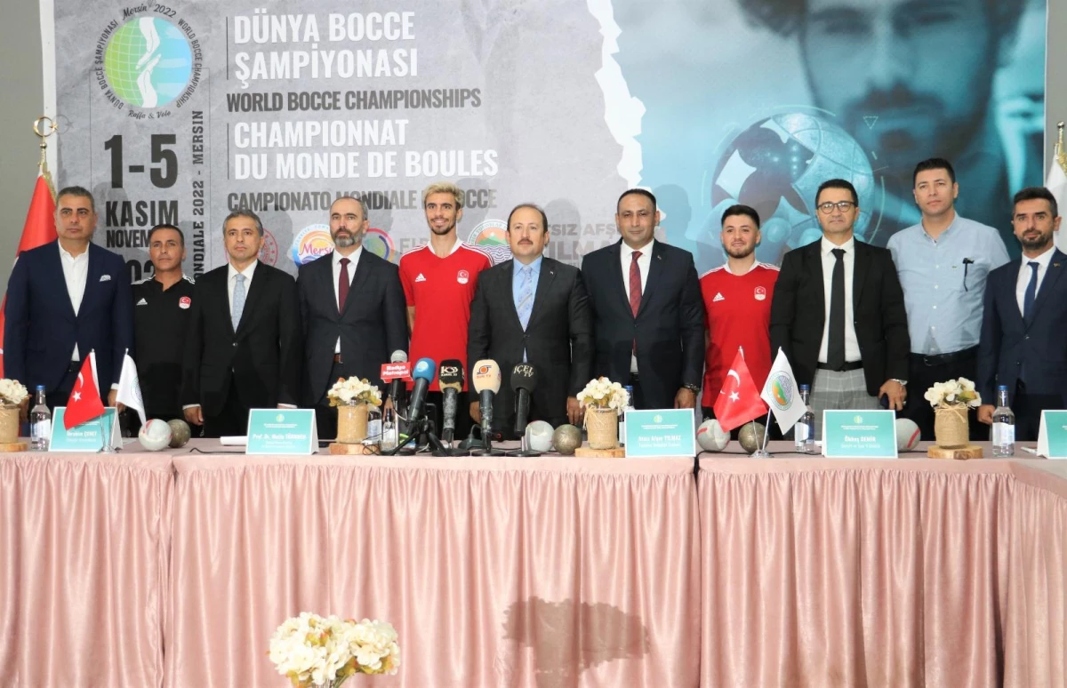 Mersin spor haberleri... Mersin\'de düzenlenecek bocce şampiyonalarının tanıtım toplantısı yapıldı