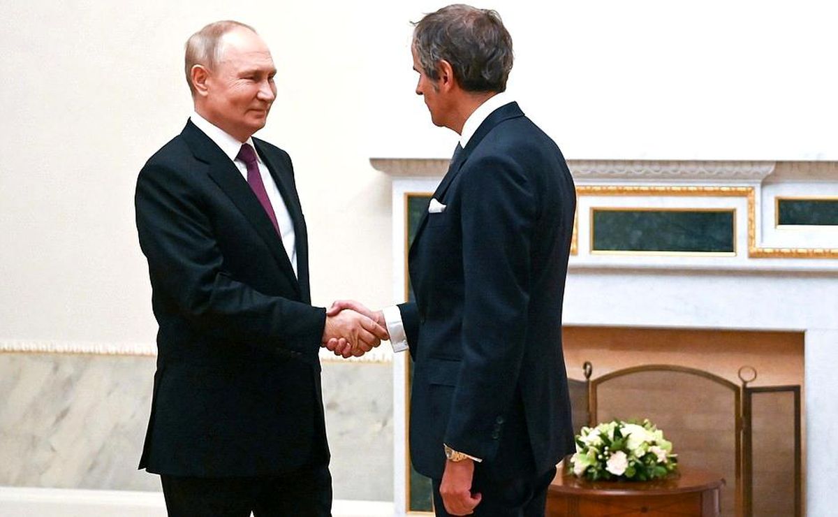 Rusya Devlet Başkanı Putin, UAEA Başkanı Grossi ile bir araya geldi
