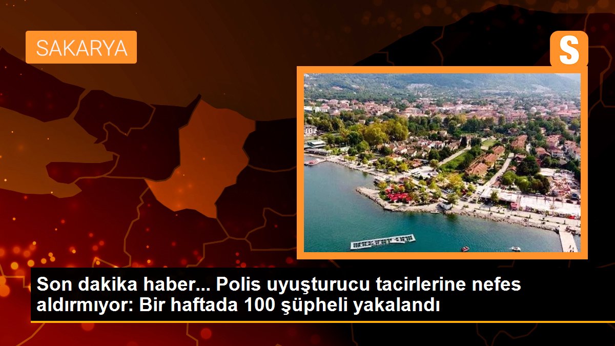 Son dakika haber... Polis uyuşturucu tacirlerine nefes aldırmıyor: Bir haftada 100 şüpheli yakalandı