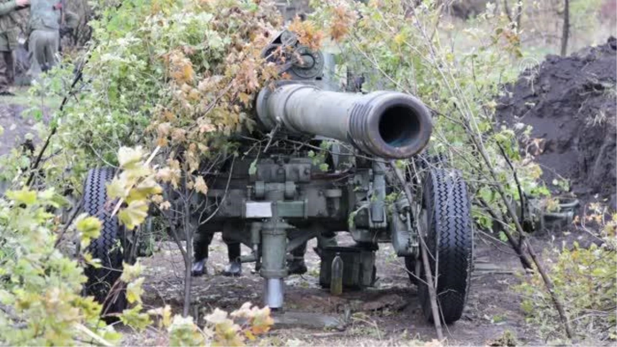 Sözde Donetsk Halk Cumhuriyeti güçleri, Ukrayna hedeflerine topçu ateşi düzenledi