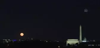 WASHINGTON - ABD'nin başkentinde 'Avcı Dolunayı'