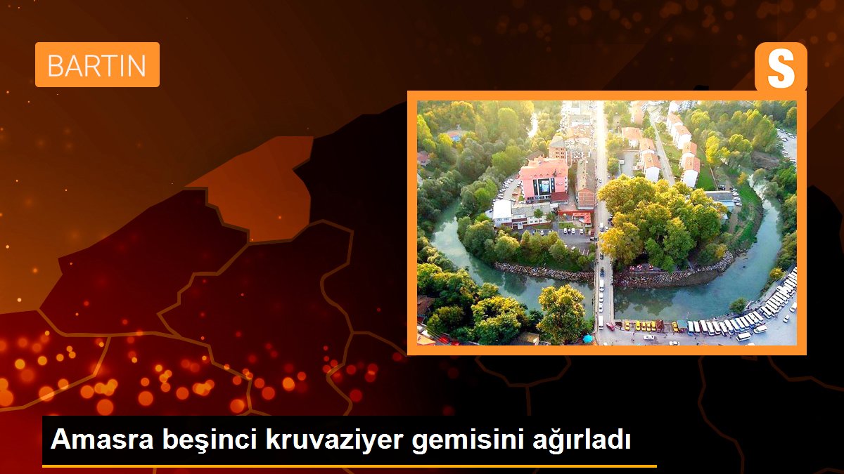 Bartın gündem haberi | Amasra beşinci kruvaziyer gemisini ağırladı