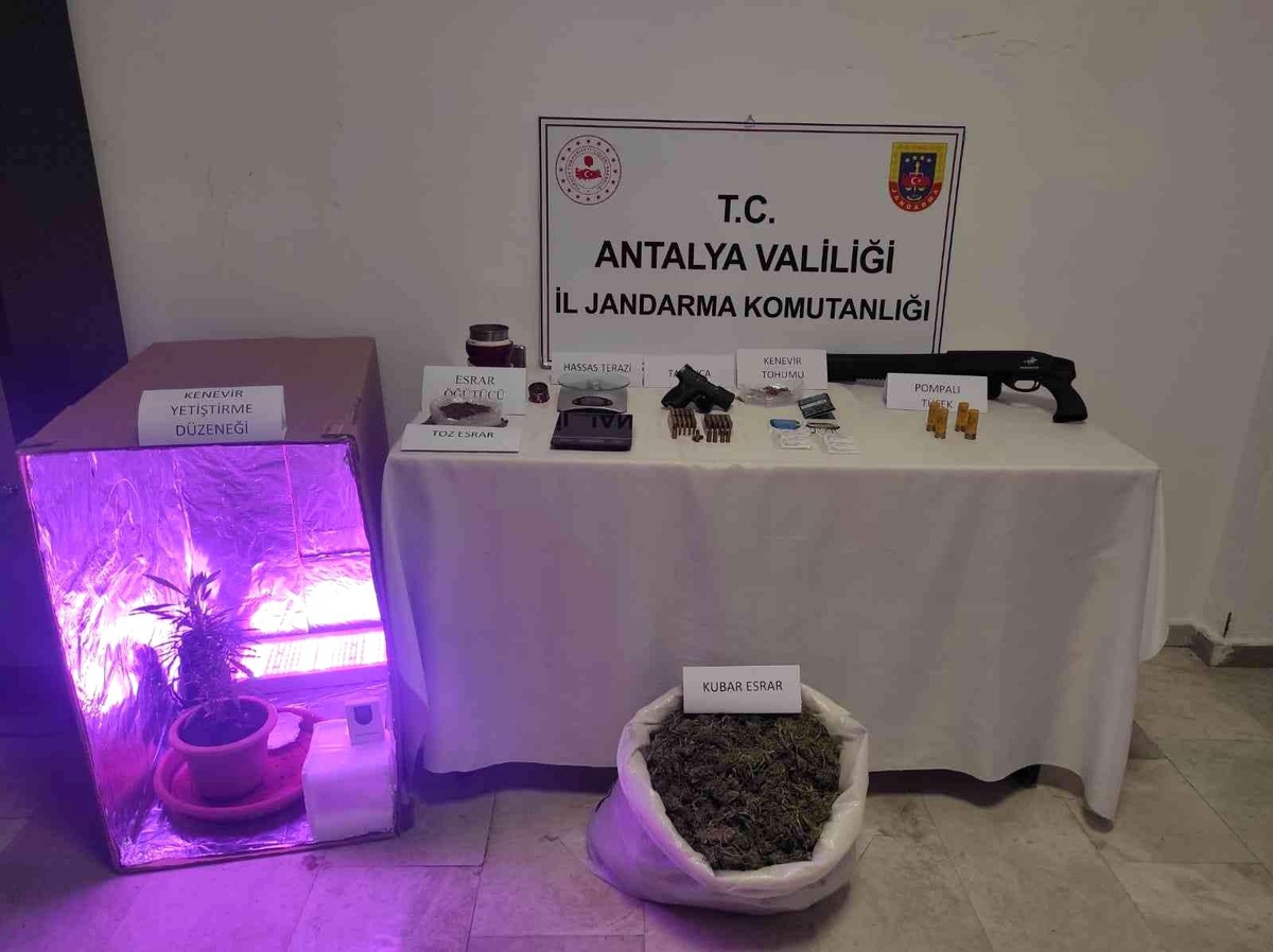 Antalya haberi: Antalya\'da piyasaya sürülmeye hazırlanan uyuşturucu ele geçirildi