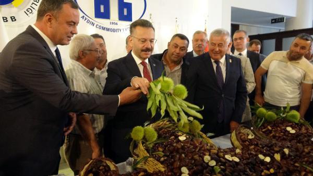 Aydın gündem haberleri: Aydın\'da sezonun ilk kestanesi, kilosu 250 liradan alındı