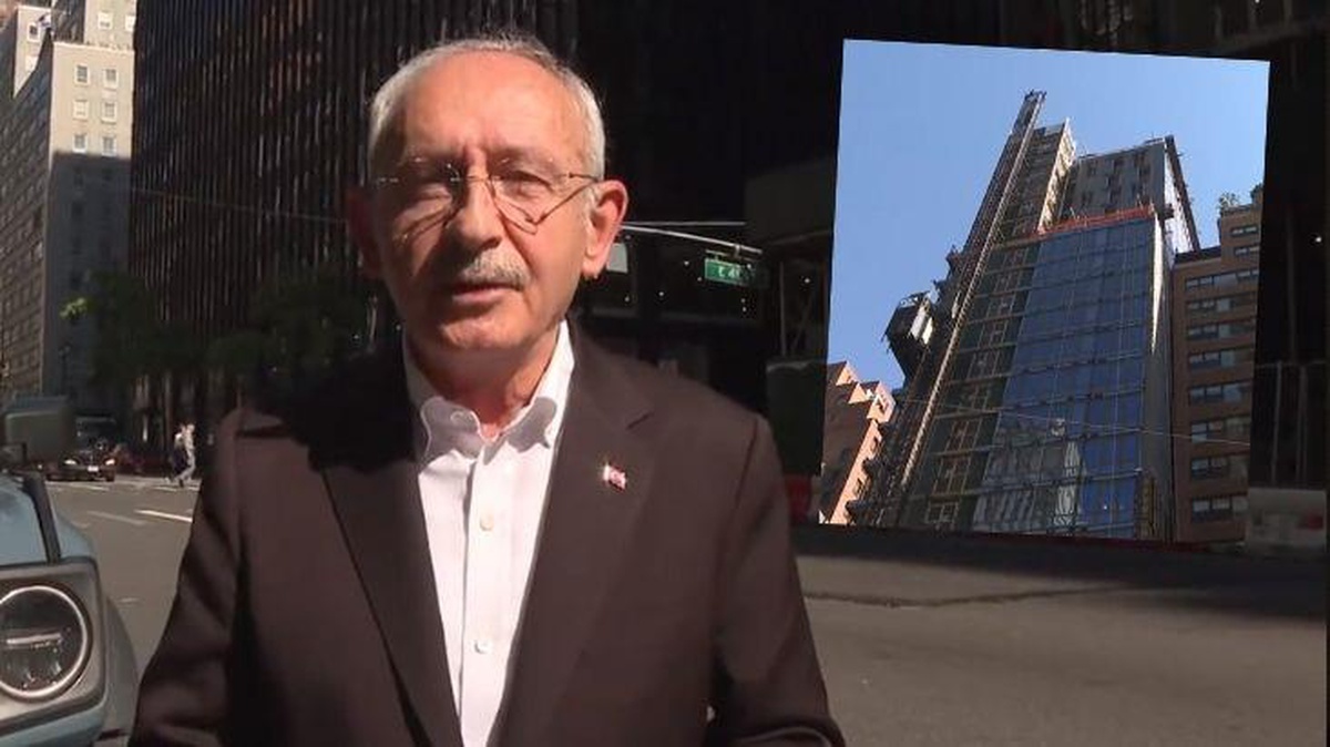 CHP lideri Kılıçdaroğlu, Cumhurbaşkanı Erdoğan\'a Manhattan\'dan seslendi: Oğlunun kızına gönderdiği paralarla bu gökdelen yapıldı
