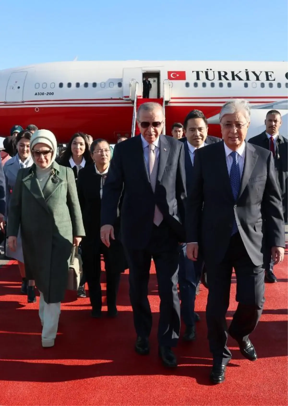 Son dakika haber! Cumhurbaşkanı Erdoğan Kazakistan'a gitti