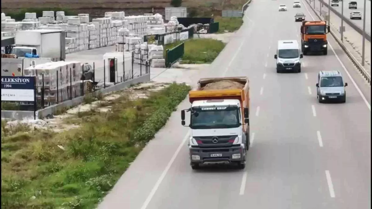 Dron destekli trafik uygulamasında sürücülere ceza yağdı