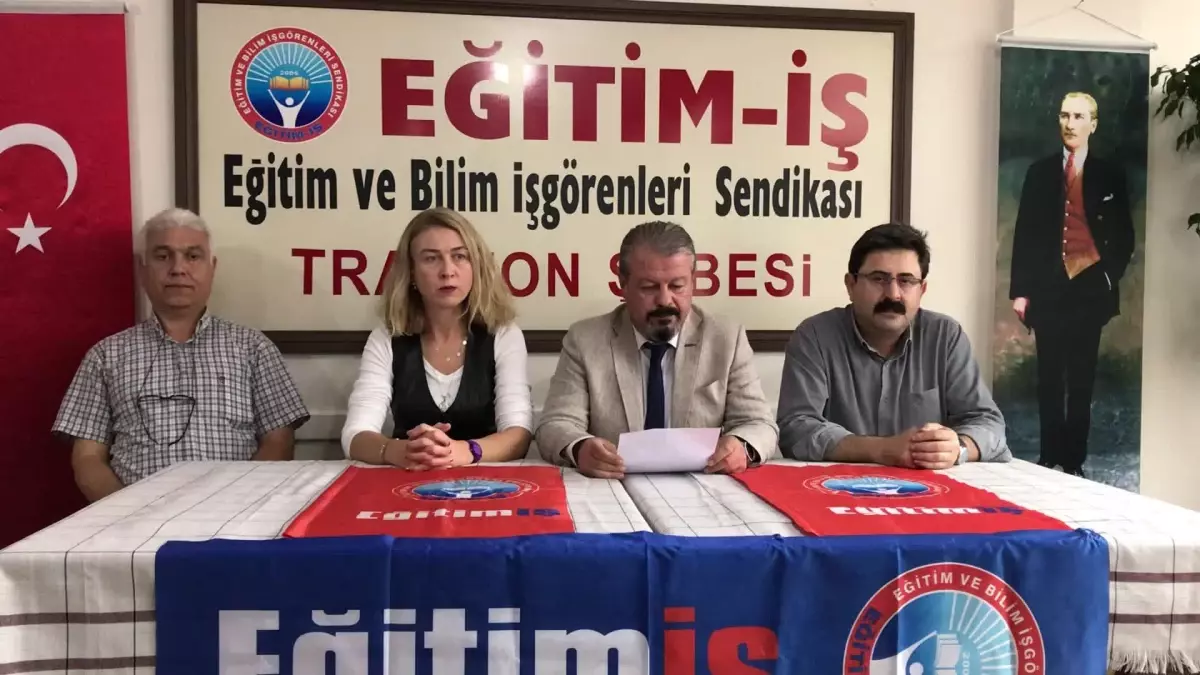 Trabzon haberleri: Eğitim-İş Trabzon Şubesi Başkanı Tamer Özlü\'den AKP\'nin Ankara\'da Düzenlediği \'Gençlik Şöleni\'ne Tepki: "Yol Boyunca İlahiler ve Kurtlar Vadisi...