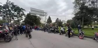 Kolombiya'da motosikletçiler akaryakıta yapılan zamları protesto etti
