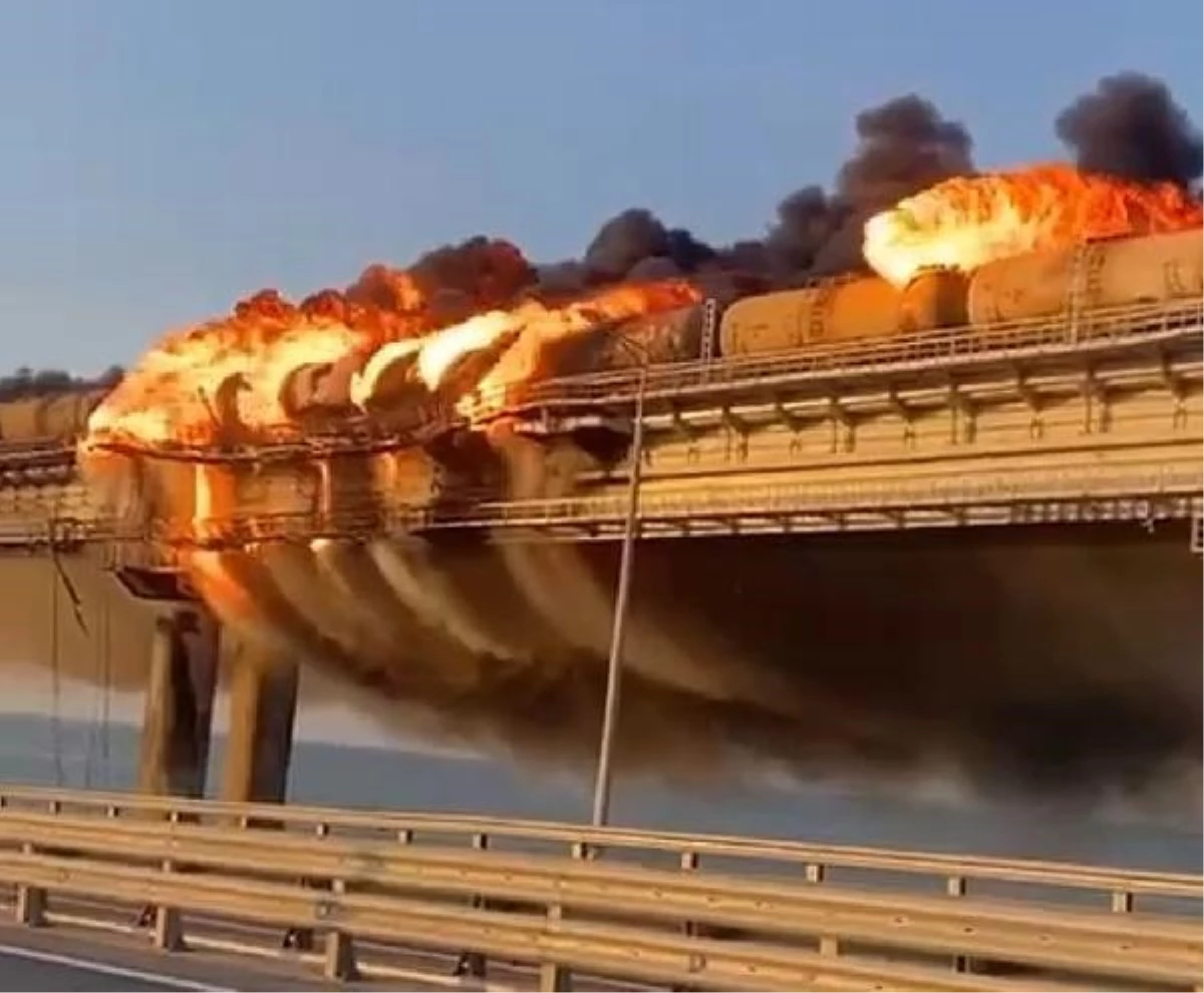 Son dakika haberi | Rus istihbaratı, Kerç Köprüsü patlamasıyla ilgili 8 kişiyi gözaltına aldı