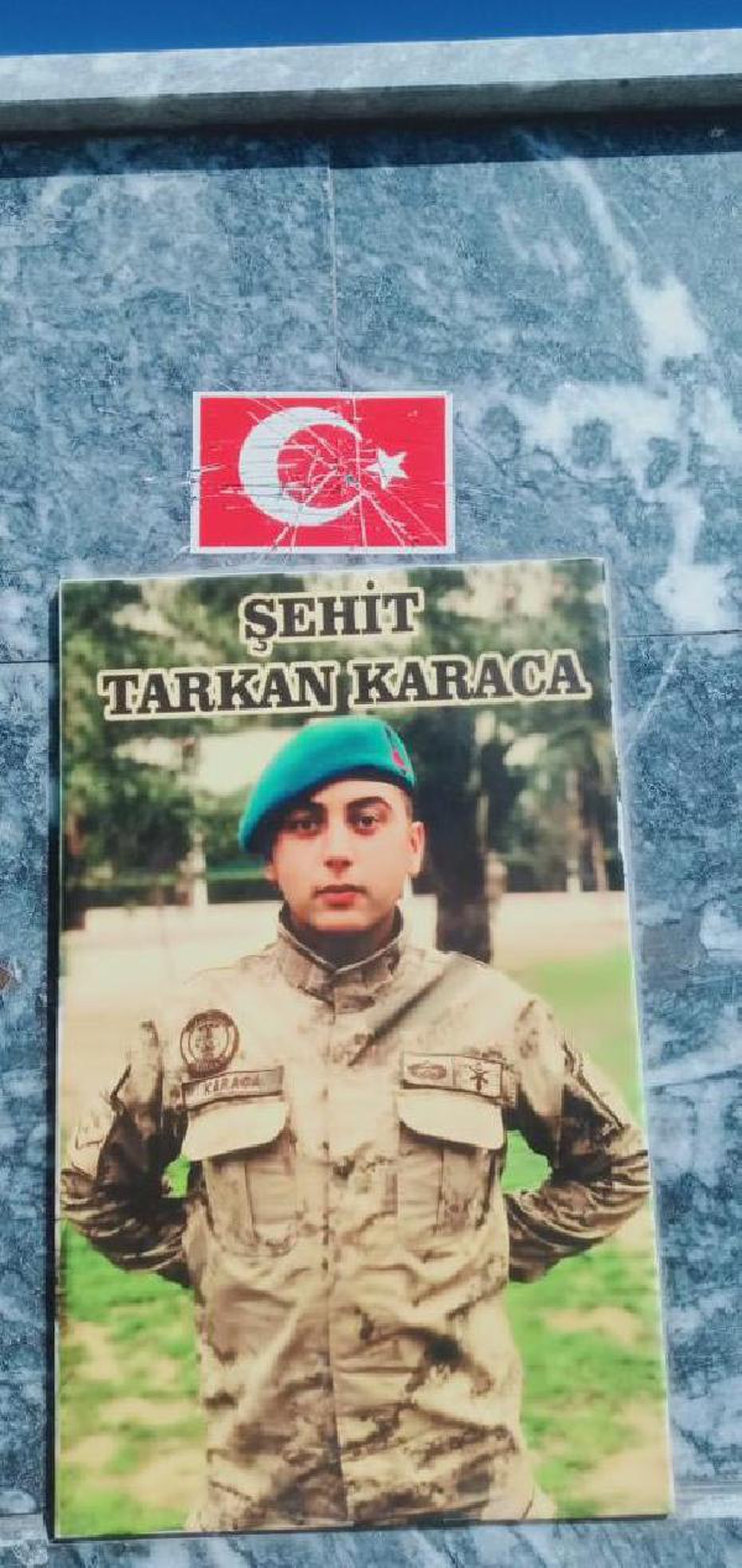 Şehit adına yaptırılan çeşmedeki Türk bayrağının tahrip edilmesine soruşturma