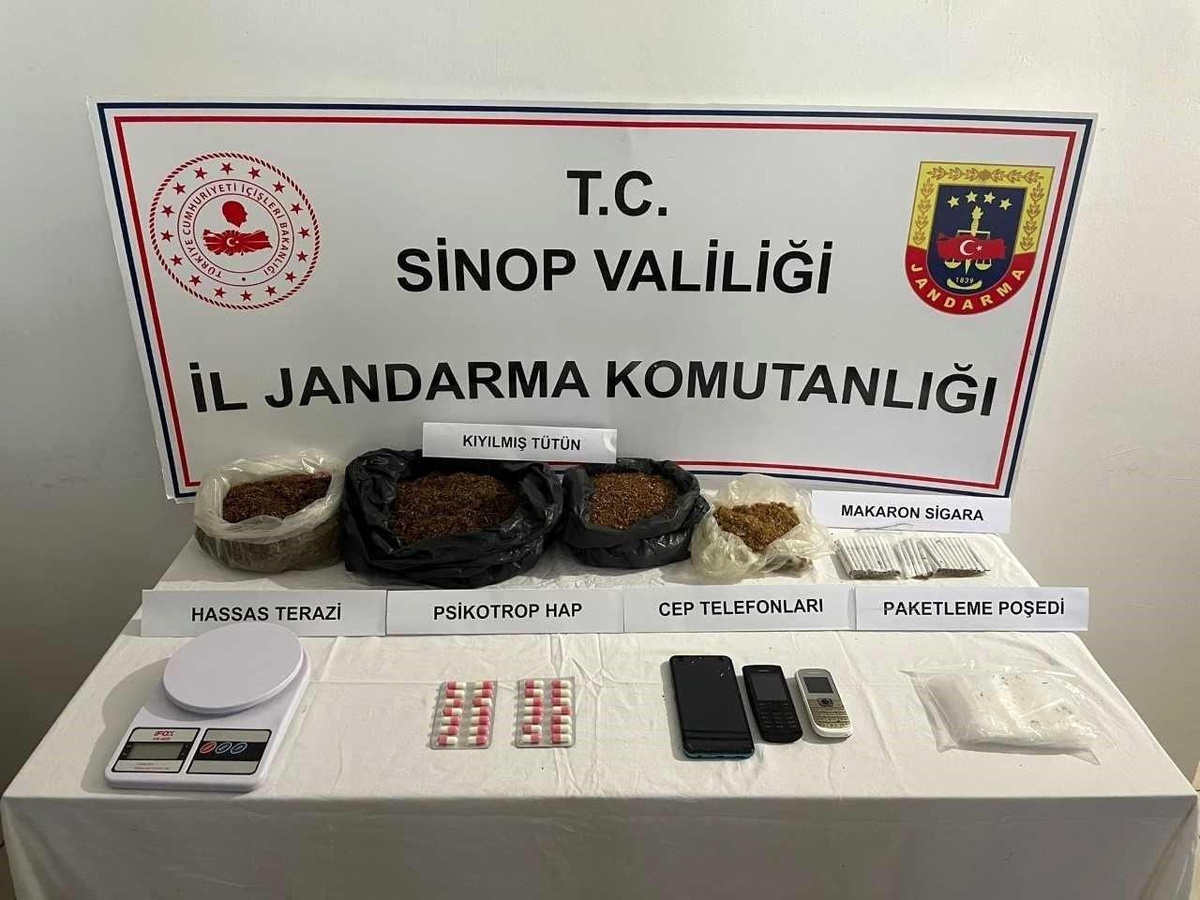 Son dakika 3. sayfa: Sinop\'ta uyuşturucu operasyonu: 1 gözaltı