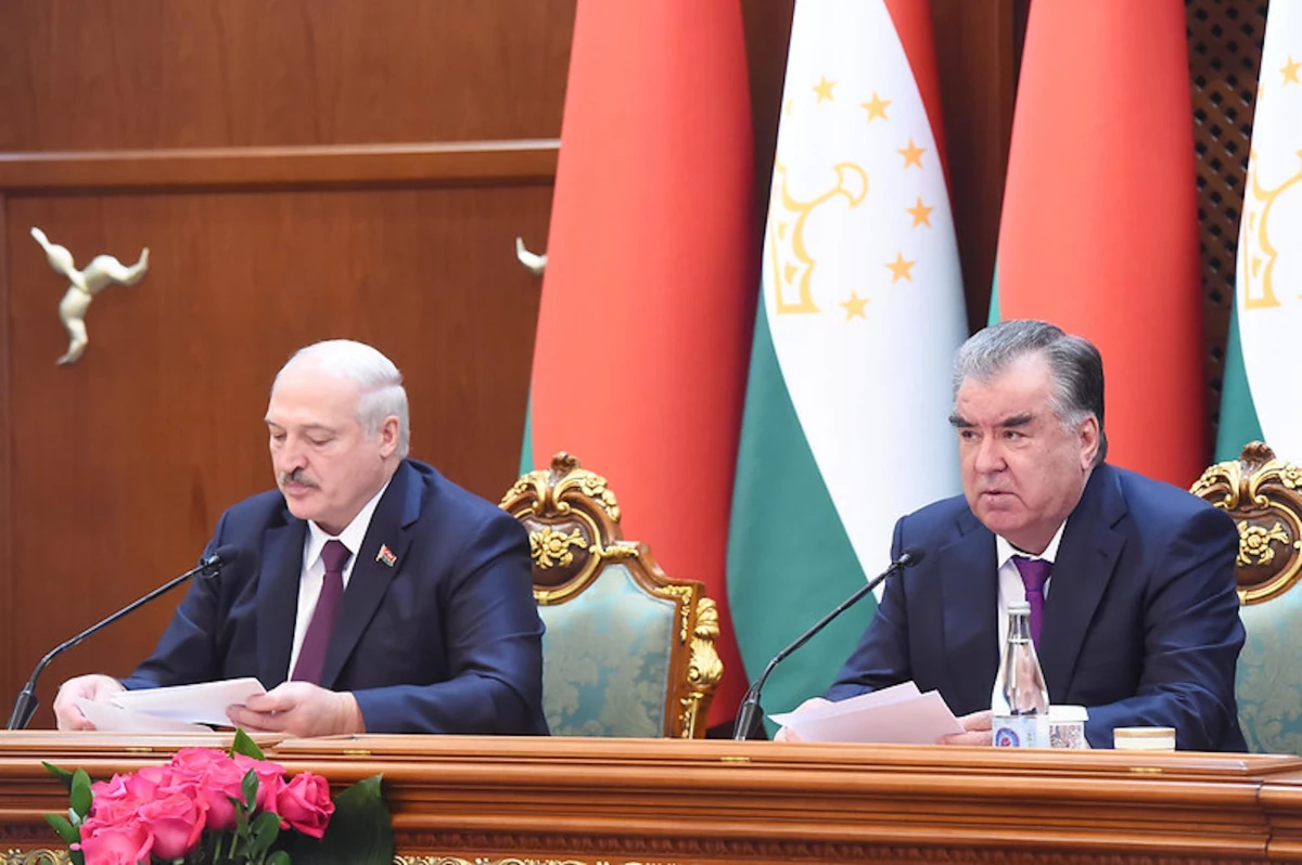 Tacikistan ve Belarus, iş birliğine yönelik yol haritası belirledi