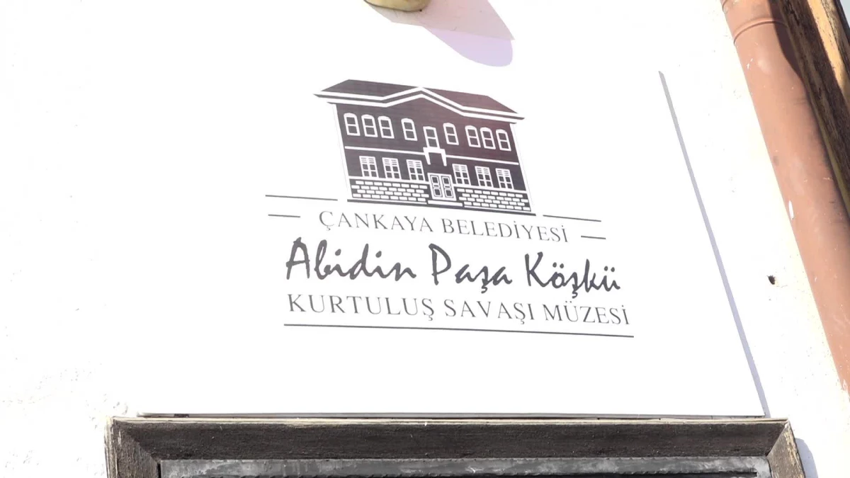 Son dakika haberi | Çankaya Belediyesi Tarihi Abidin Paşa Köşkü\'nü \'Kurtuluş Savaşı Müzesi\' Olarak Kente Kazandıracak