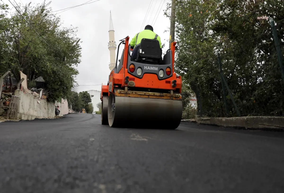 Tekirdağ haberi! Çerkezköy Belediyesi, Yol Çalışmalarına Devam Ediyor