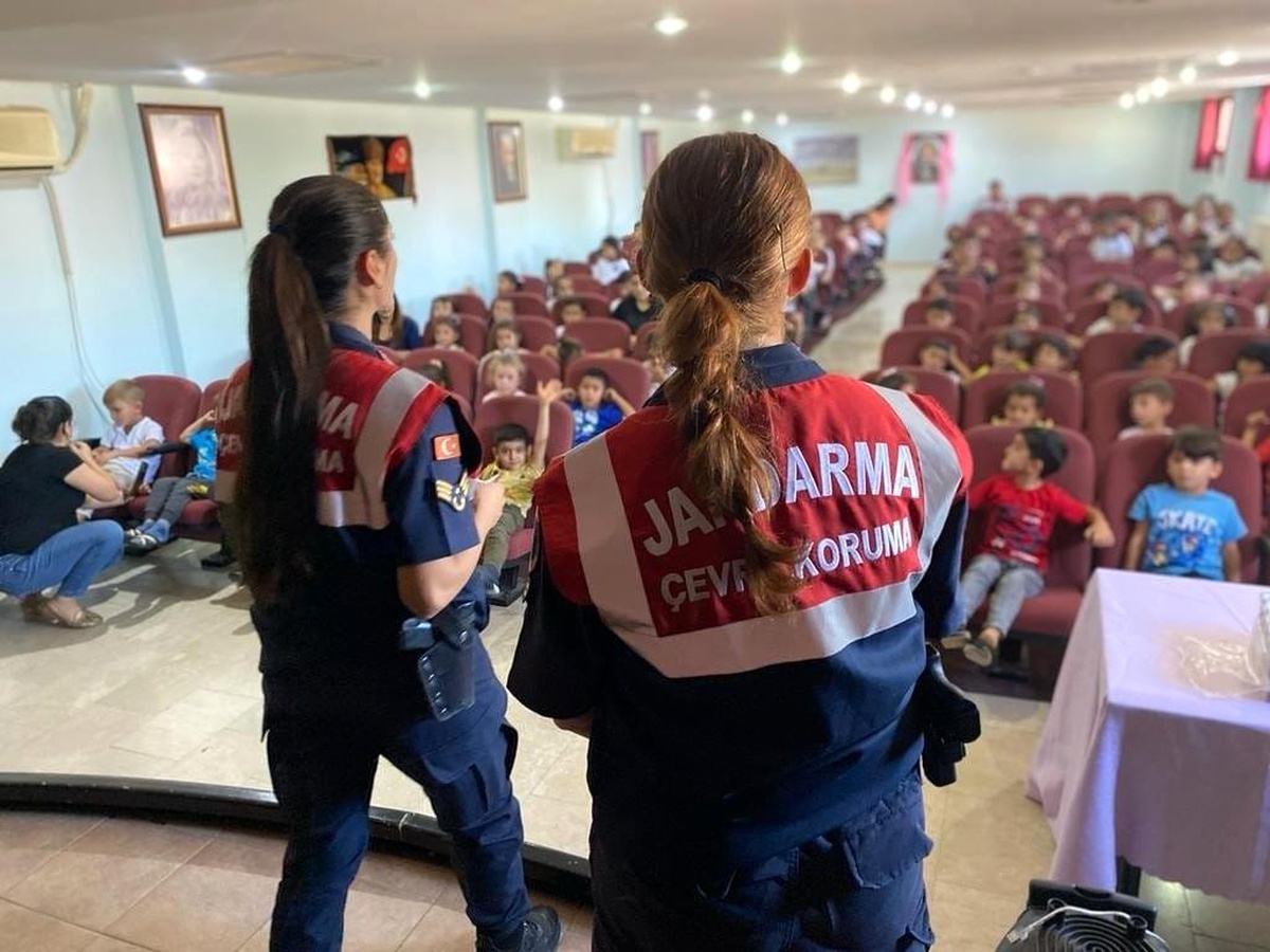 Son dakika haberleri! Didim\'de Jandarmadan öğrencilere çevre ve doğa eğitimi
