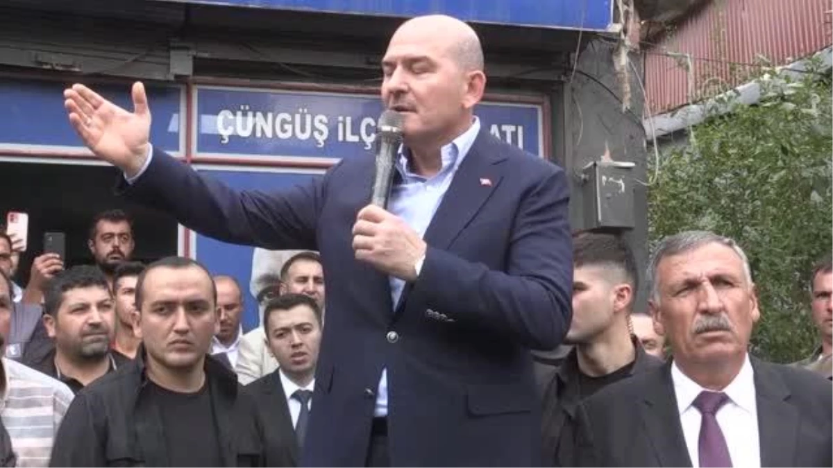 DİYARBAKIR - Bakan Soylu: "Dünyada gıda krizi var, doğru mu? Buğday krizi var. Bunu kim aştı? Recep Tayyip Erdoğan aştı"