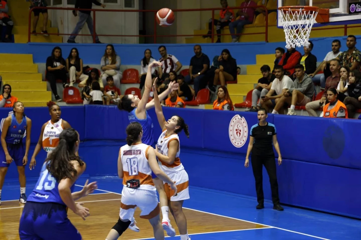 Hatay spor haberi | FIBA Kadınlar Avrupa Kupası: Hatay Büyükşehir Belediyespor: 80 Dafni Agiou Dimitriou: 45