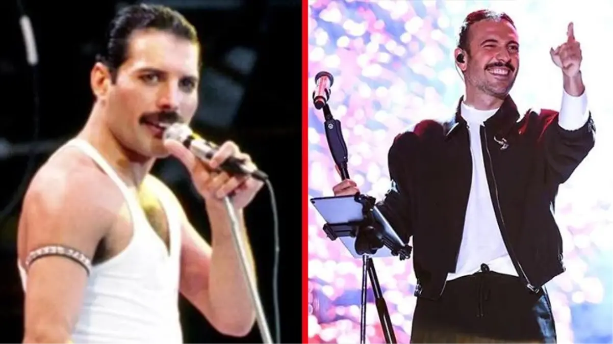 Oğuzhan Koç\'un yeni imajı Freddie Mercury\'ye benzetildi! İşte bıyıkların sırrı