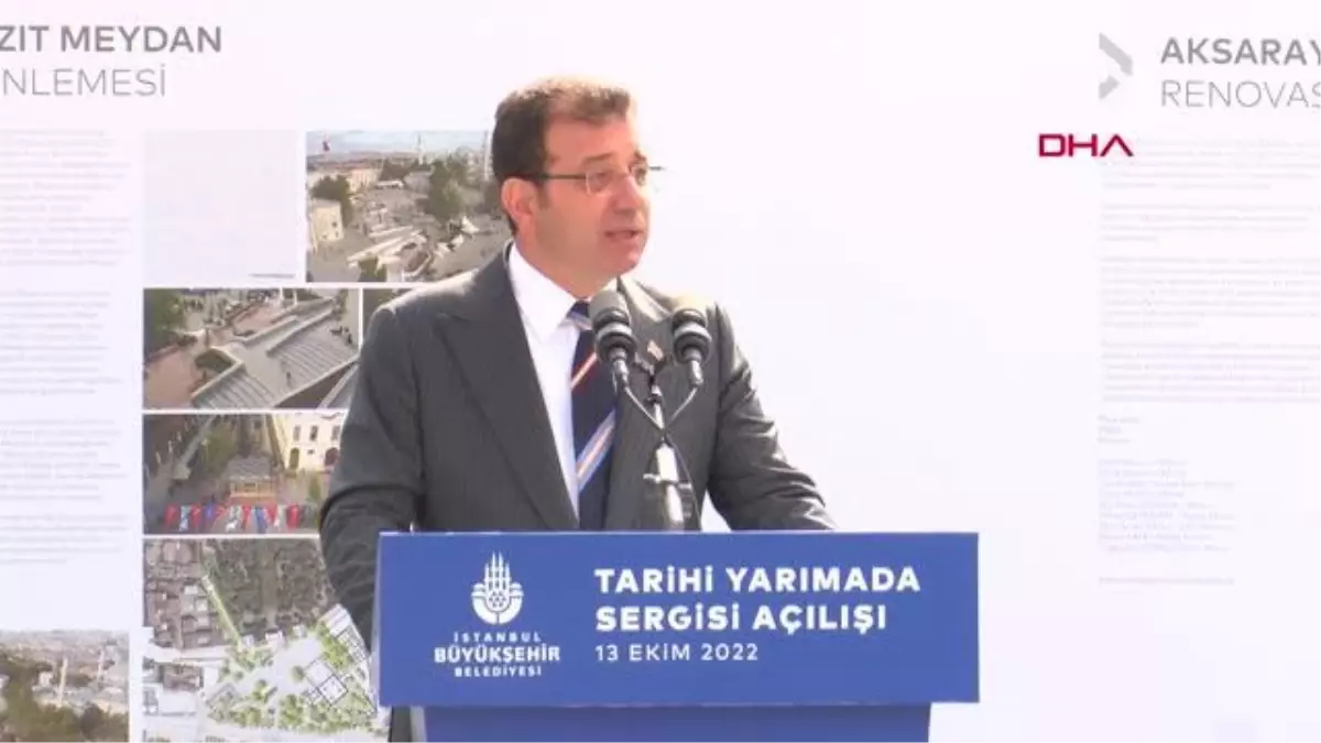 İSTANBUL-İMAMOĞLU ANTİK ÇAĞ\'DAN GÜNÜMÜZE 3 İSTANBUL 1 TARİHİ YARIMADA SERGİSİNİ AÇTI