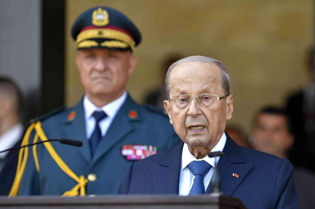 Lübnan Devlet Başkanı Aoun: "Lübnan, İsrail\'e tek bir kilometre bile vermedi"
