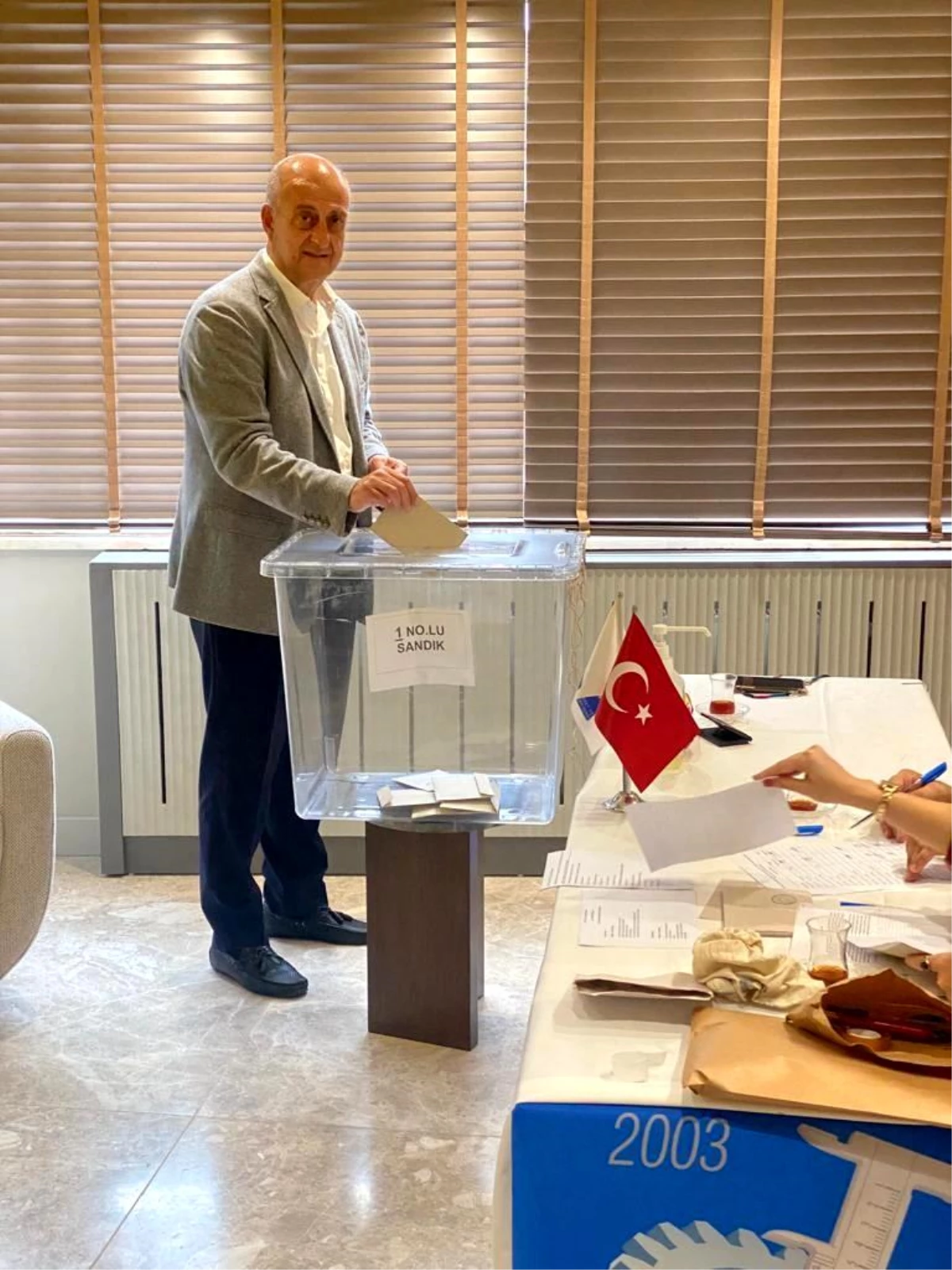 Trabzon haber... Of Ticaret ve Sanayi Odası\'nda seçimler tamamlandı