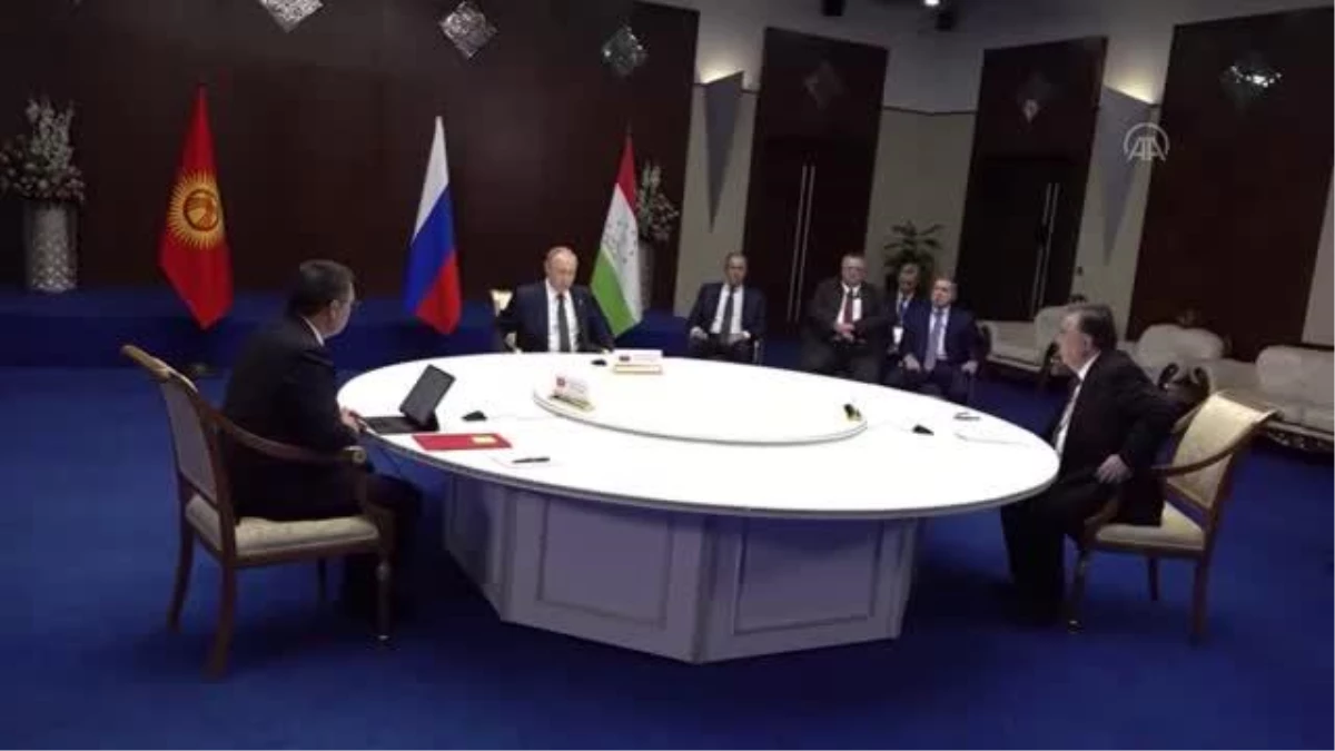Rusya, Kırgızistan ve Tacikistan liderleri, Kırgız-Tacik sınır meselesini görüştü