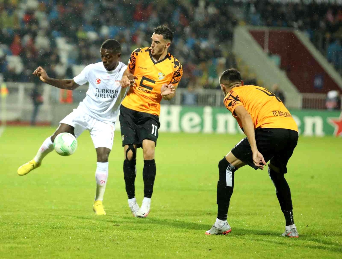UEFA Avrupa Konferans Ligi: Ballkani: 1 Sivasspor: 2 (Maç sonucu)
