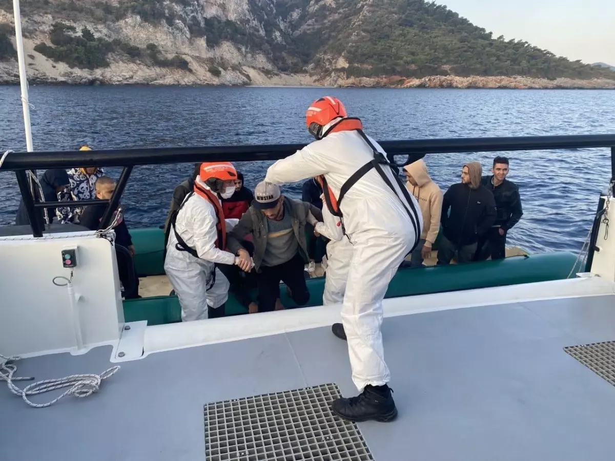 Aydın haber! Aydın açıklarında 51 düzensiz göçmen kurtarıldı