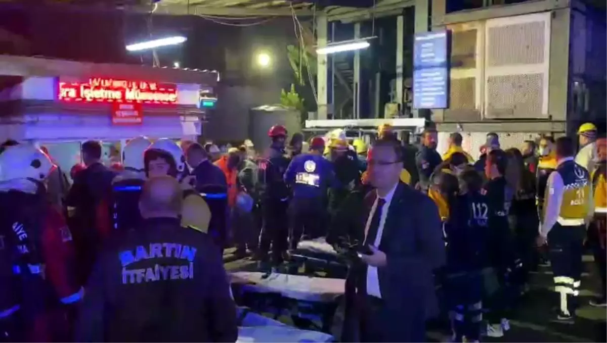 Bartın gündem haberi... Türkiye Taşkömürü Kurumu Amasra Müessesesinde patlama oldu (11)