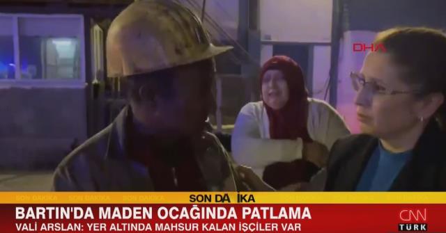Bartın'daki maden ocağı patlamasında çaresizliğin görüntüsü! Ekran başındakiler kahroldu Bartın'daki maden ocağı patlamasında çaresizliğin görüntüsü! Ekran başındakiler kahroldu