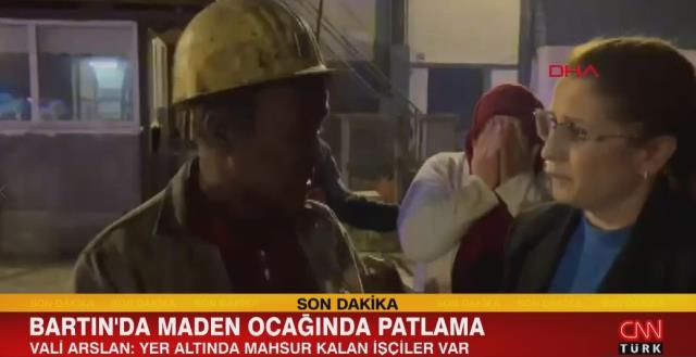 Bartın'daki maden ocağı patlamasında çaresizliğin görüntüsü! Ekran başındakiler kahroldu Bartın'daki maden ocağı patlamasında çaresizliğin görüntüsü! Ekran başındakiler kahroldu