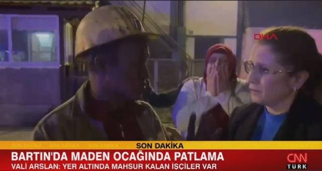 Bartın'daki maden ocağı patlamasında çaresizliğin görüntüsü! Ekran başındakiler kahroldu Bartın'daki maden ocağı patlamasında çaresizliğin görüntüsü! Ekran başındakiler kahroldu