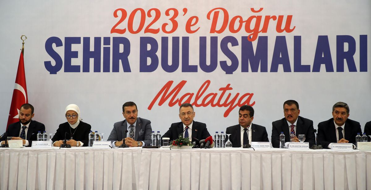 Malatya gündem haberi: Cumhurbaşkanı Yardımcısı Oktay, Malatya Valiliğini ziyaret etti