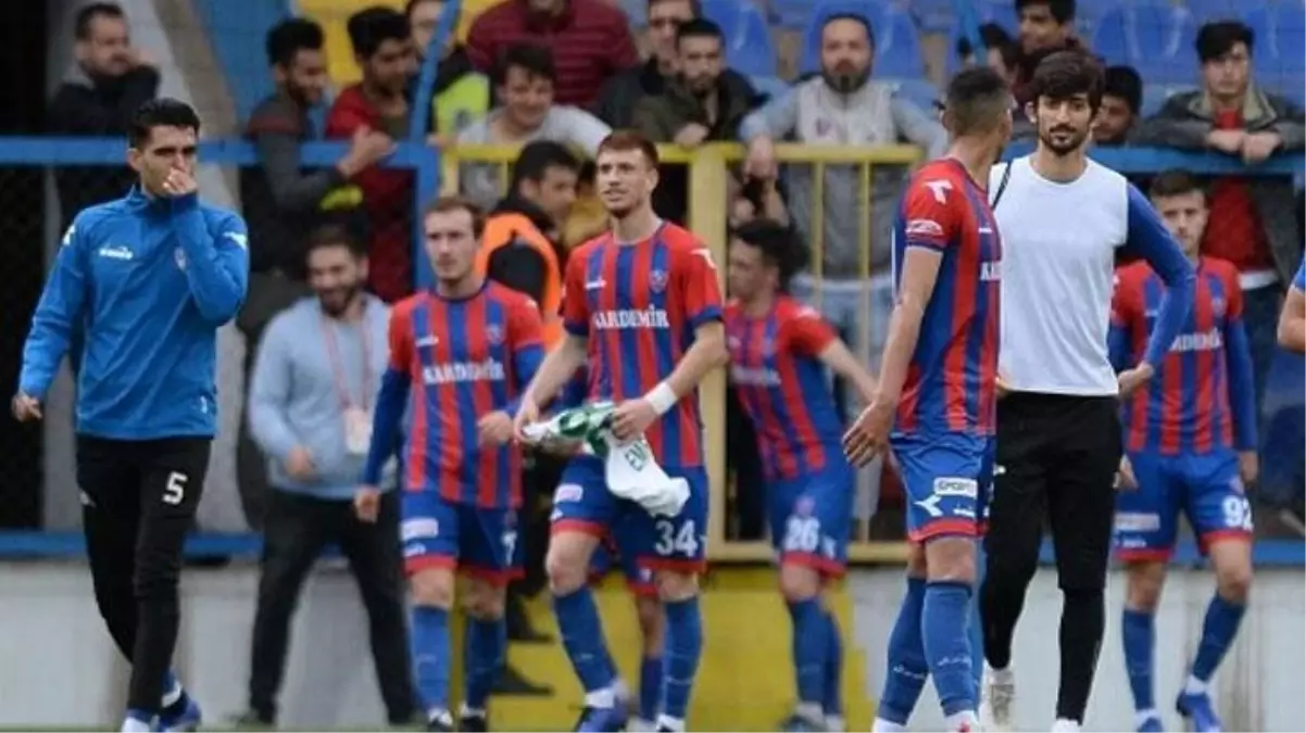 İki maç üst üste sahaya çıkmayan Kardemir Karabükspor küme düşürüldü
