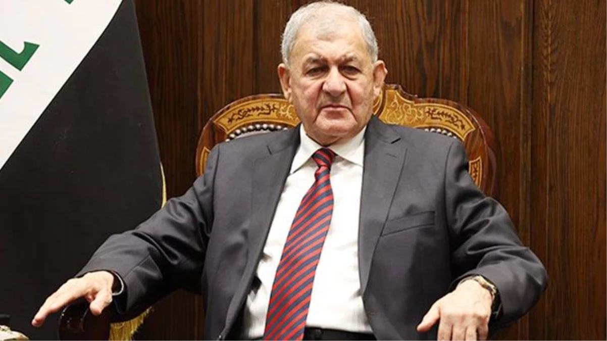 Rakibine fark atan Abdüllatif Reşit, Irak\'ın yeni cumhurbaşkanı oldu