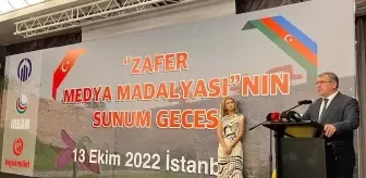 Son dakika haberleri | Karabağ Savaşı'nda görev yapan Türk gazetecilere madalya