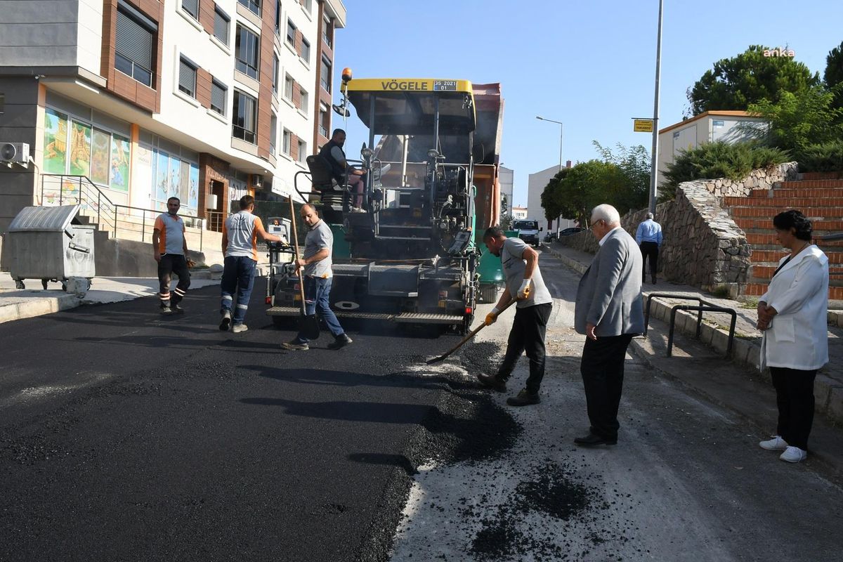 İzmir haberi | Karabağlar Belediyesi, Yol Çalışmalarına Devam Ediyor