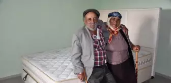 Kars gündem haberleri: Kars'ta yaşlı çift kış öncesi hayırsever desteğiyle hayallerindeki eve kavuştu