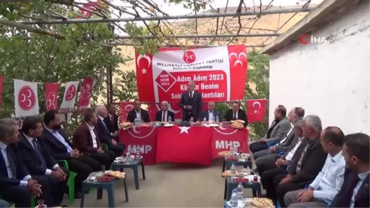 Batman politika haberleri: MHP heyeti Sason ilçesinde vatandaşlarla buluştu