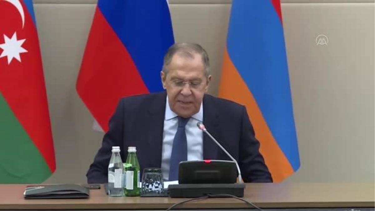 Rusya, Azerbaycan ve Ermenistan dışişleri bakanları Astana\'da görüştü