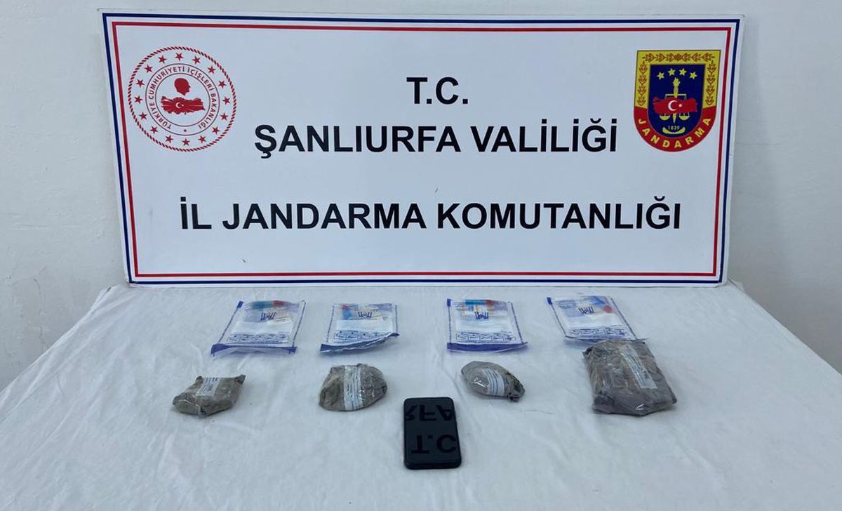 Şanlıurfa gündem haberleri | Şanlıurfa\'da uyuşturucu operasyonunda 2 zanlı tutuklandı