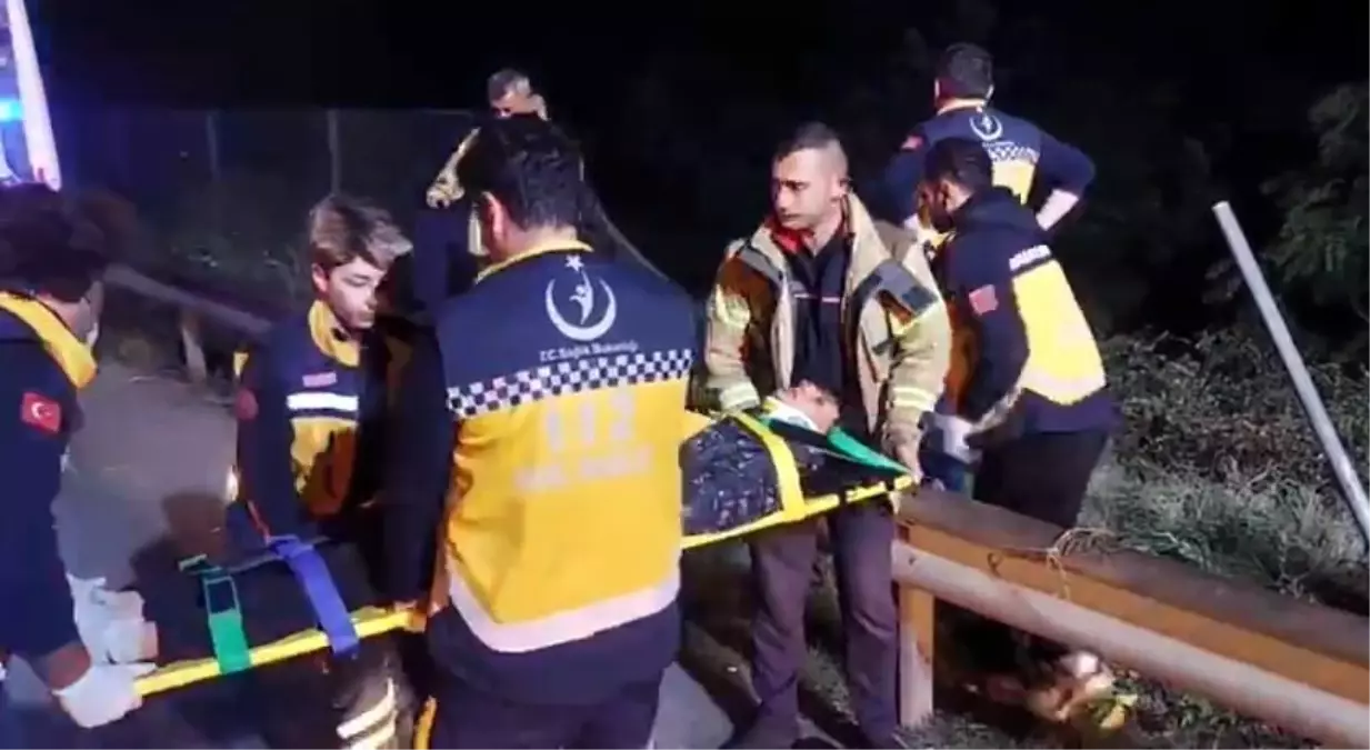 Son dakika haberi! TEM otoyolunda kaza: 2 yaralı