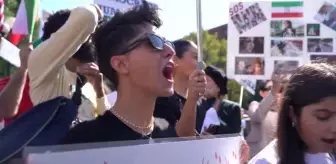İranlı Mahsa Emini'nin gözaltına alındıktan sonra ölümü, ABD'de protesto edildi
