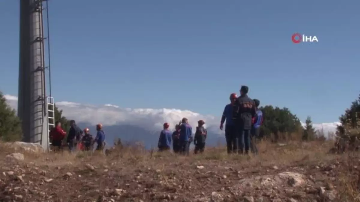 JAK ve AFAD ekiplerinden Ergan Dağı\'nda nefes kesen kurtarma tatbikatı