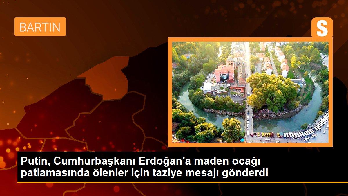 Son dakika haber... Putin, Cumhurbaşkanı Erdoğan\'a maden ocağı patlamasında ölenler için taziye mesajı gönderdi